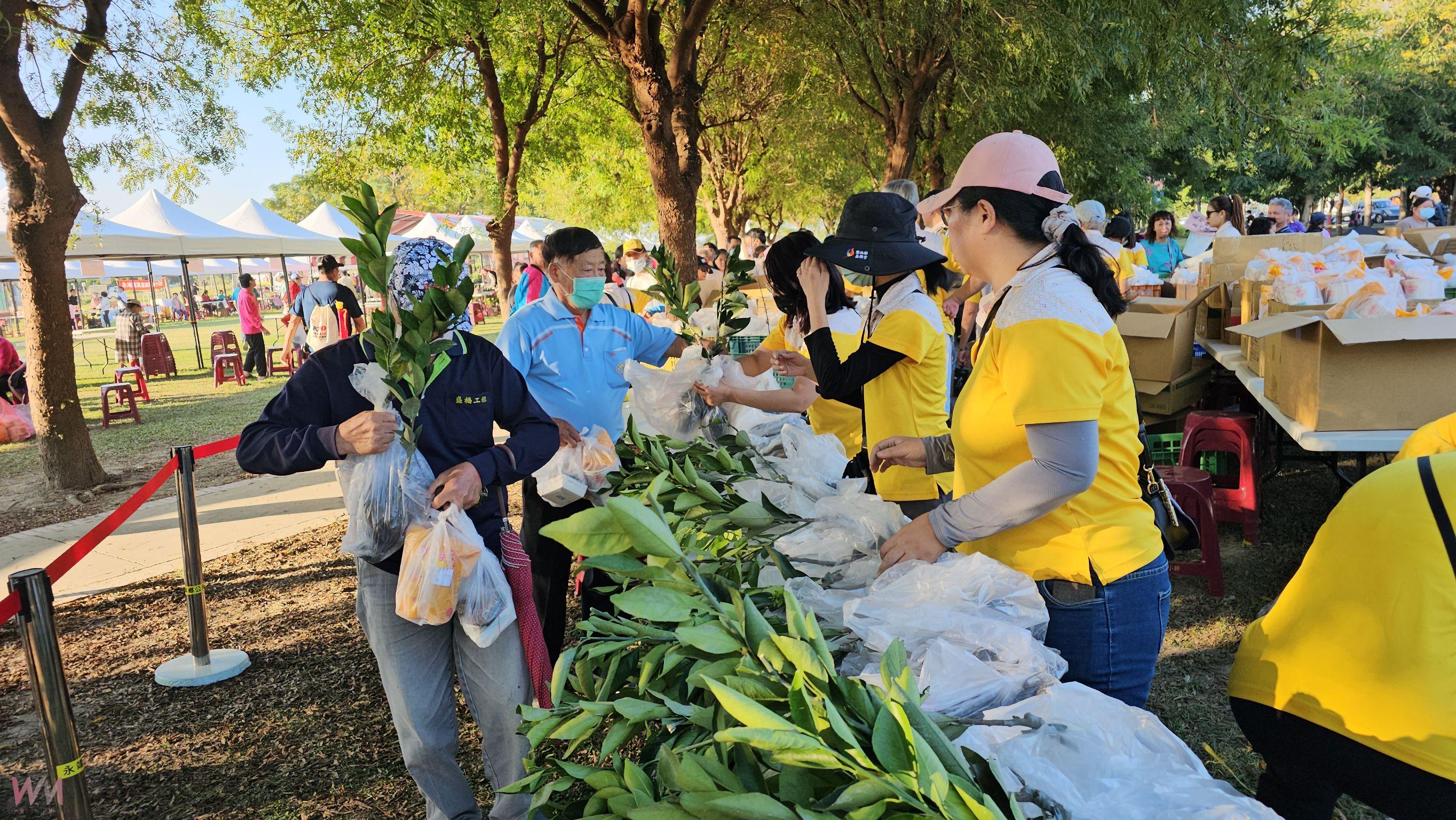 (有影片)/永靖「米食果苗節」開跑 米香果苗吸引百位鄉親 - https://www.watchmedia01.com