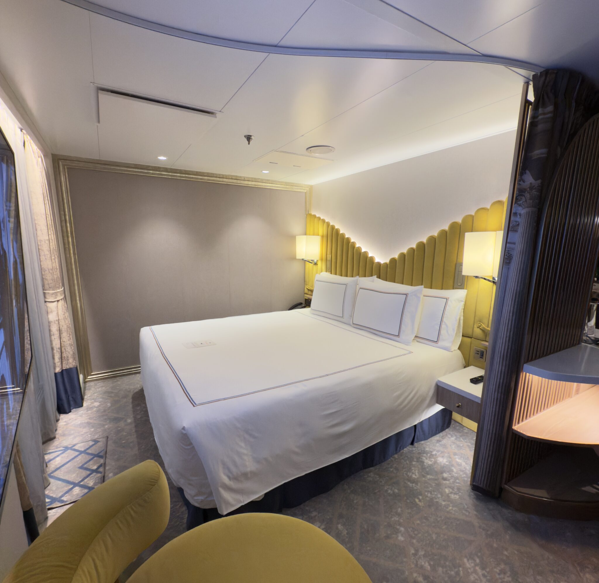 圖説:皇宮豪華套房。(記者王承綸/攝)