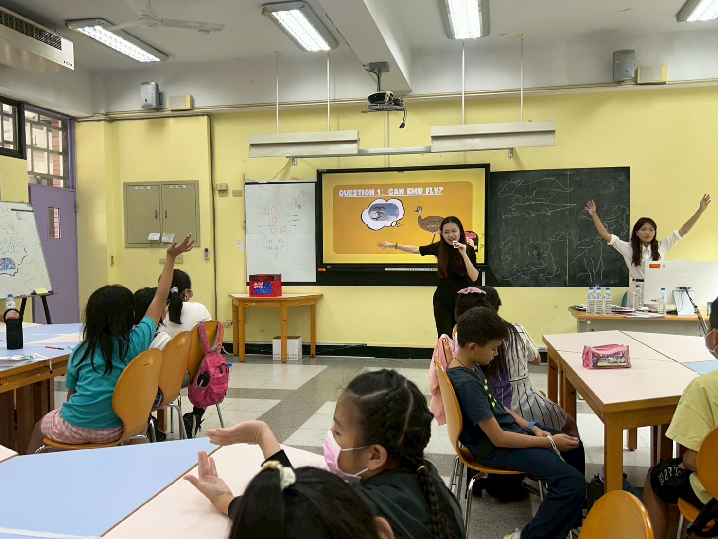 大葉大學扶英英語營開跑　學童邊玩邊學英語 - https://www.watchmedia01.com