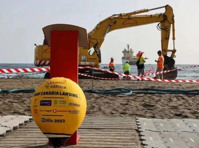 2Africa海纜主幹系統完工。